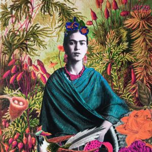 Glitzerkarte Frida II